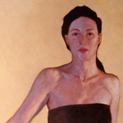 peinture huile modele vivant