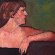 peinture huile modele vivant